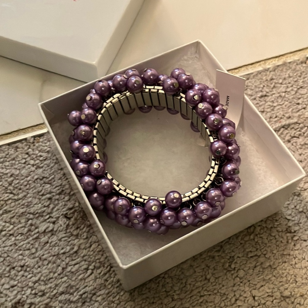 Purple Isaac Mizrahi Bracelet